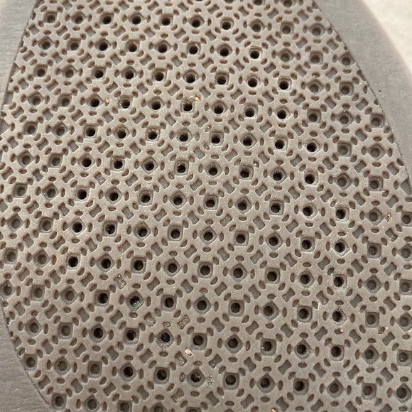 GEOX respira gold metallic and skin/nude color (pale rose) breathing sandal 39.5 - Picture 8 of 13